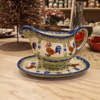 Sauciere mit Untersatz