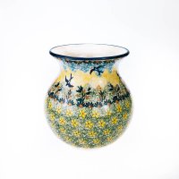 Blumen Vase, rund gro 