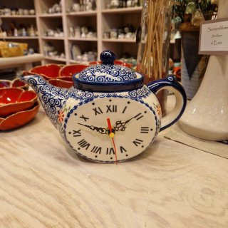 Kchenuhr Teekanne 