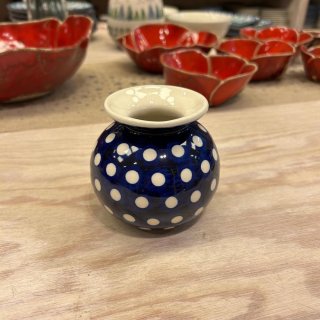 Blumenvase, rund klein